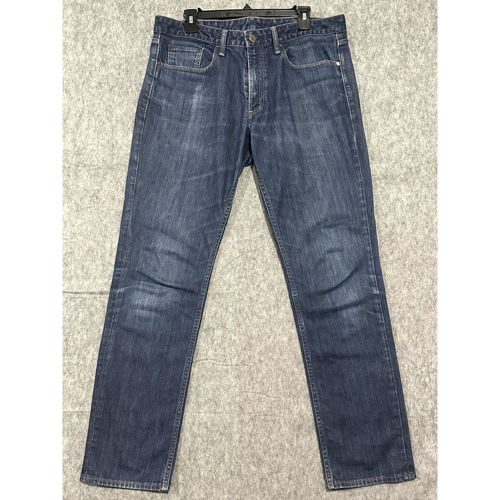 Bonobos The Blue Jean Resin Rinse Denim Wash 100626 Straight Fit - Men's 34x32